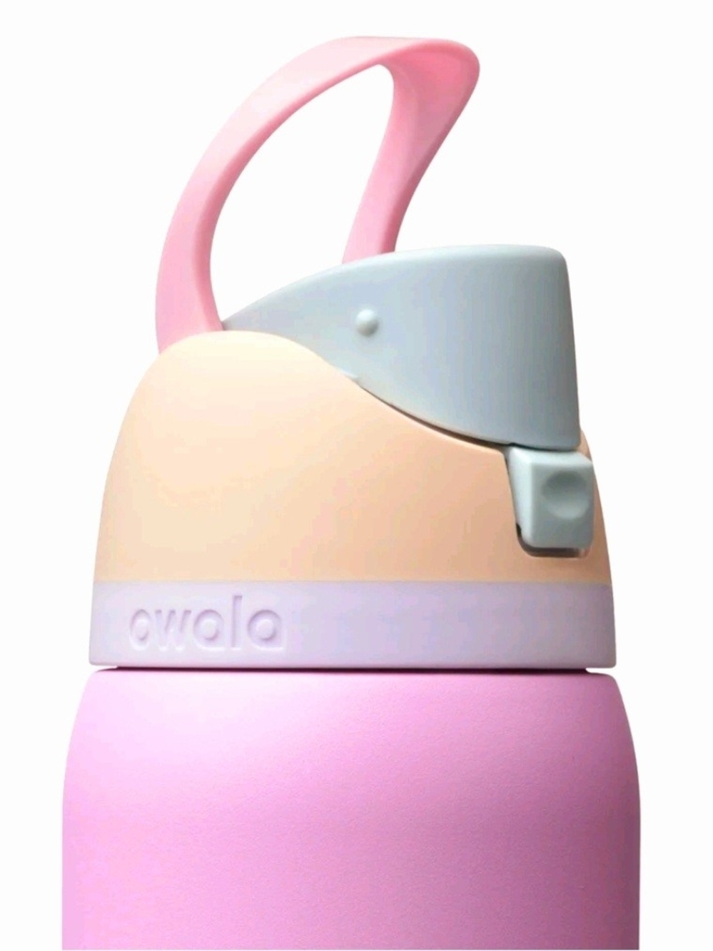 SOLD!!!!Owala 32 oz Insulated Water Bottle with Built-In Straw - Pink - Picture 6 of 7